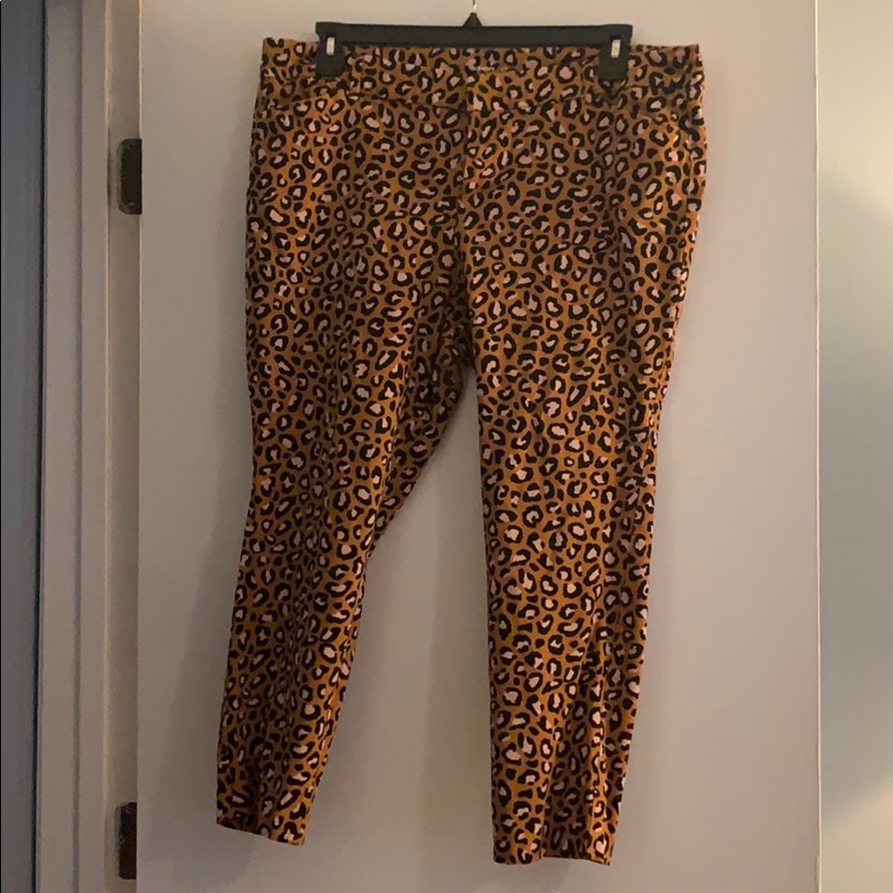 Cheetah Dress Pants